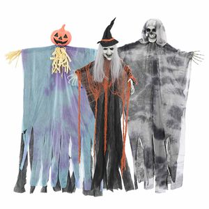 vidaXL Helovino Kabančios Ghost 3 pcs Įvairiaspalvis 61 x 97 cm