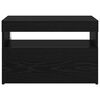vidaXL Televizoriaus spintelė Juodas ąžuolas 60 x 35 x 40 cm