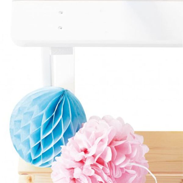 Pinolino Vaiki&scaron;kas stalas su suoliukais Nicki f&uuml;r 4, baltas, mediena