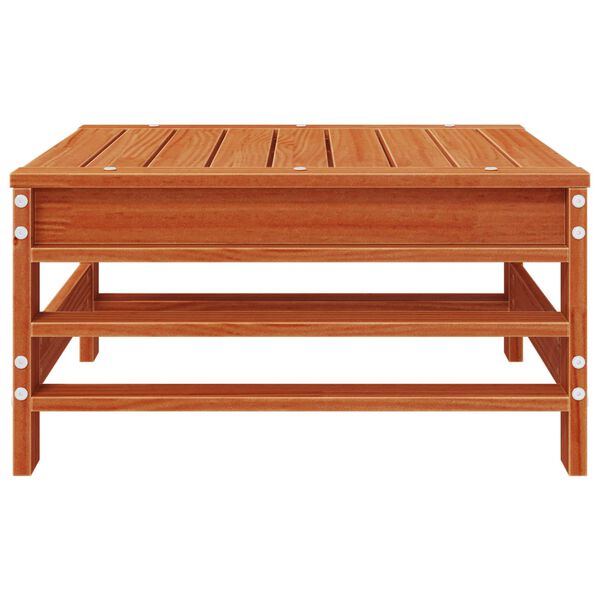 vidaXL Sodo kojų atrama Tvirtas pu&scaron;ies medis Va&scaron;ko Ruda