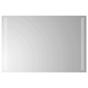 vidaXL LED vonios veidrodis Skaidrus 60 x 40 cm grūdintas stiklas
