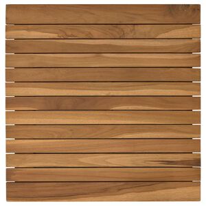 vidaXL Stalo vir&scaron;us 50 x 50 x 3,5 cm Kvadrato Kieto teka medžio