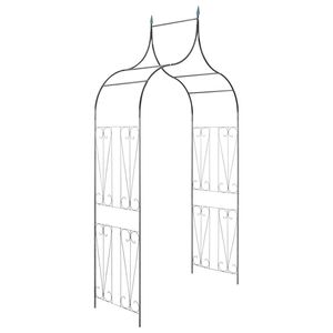 Sodo arka, tamsiai žalia, laipiojantiems augalams