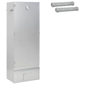 vidaXL Rūkykla 3 vnt. 44,5 x 29 x 110 cm Galvanizuotas plienas