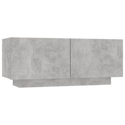 vidaXL Televizoriaus spintelė, betono pilka, 100x35x40cm, MDP