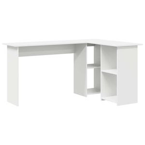 vidaXL Stalas Balta 142 x 102 x 73 cm Apdirbta mediena