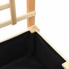 vidaXL Sodo vazonas su lentyna Smėlio 71 x 38 x 152 cm Kieta pušis