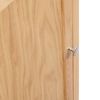 vidaXL Kampinė spintelė, 59x45x80cm, ąžuolo medienos masyvas