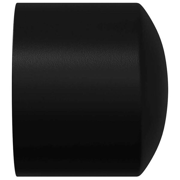 vidaXL Futbolo Lentelės Kra&scaron;tiniai Dangteliai 10 pcs Juoda