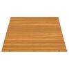 vidaXL Badematte Paprastas Ruda 80 x 50 cm Medis