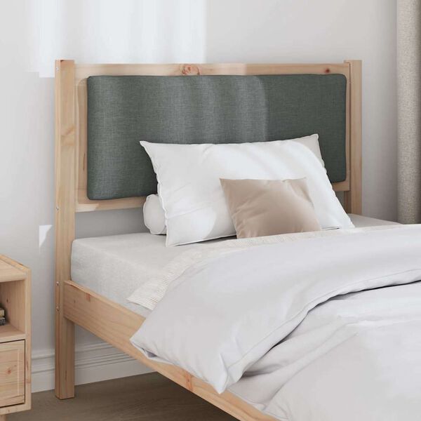 vidaXL Galvūgalis Kita Ruda 90 cm Pu&scaron;ies masyvas