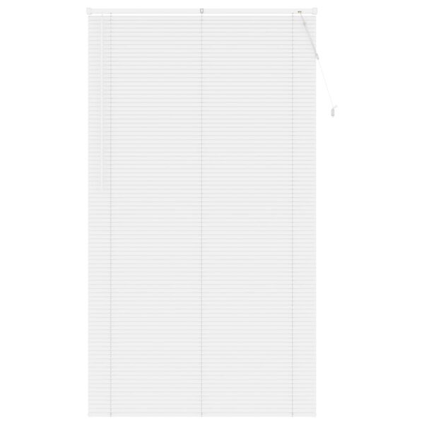 vidaXL Venecijos žaliuzės Reguliuojamas Balta 213 x 110 cm PVC