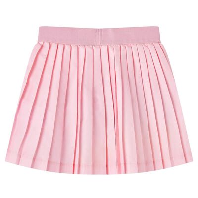 Vaikiškas klostuotas sijonas, šviesiai rožinis, 92 dydžio