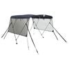vidaXL Bimini vir&scaron;aus stogelis su sienomis, 183x(170-182)x137cm