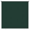 vidaXL Lauko roletai 90% UV blokavimui Tamsiai žalia 160 x 140 cm HDPE