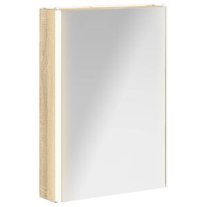 vidaXL Vonios veidrodžio spinta Sonoma ąžuolas 43 x 11,5 x 60,5 cm