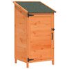 vidaXL Sodo Sandėlys Ruda 59 x 56 x 113,5 cm Kietasis pu&scaron;inis medis