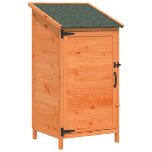 vidaXL Sodo Sandėlys Ruda 59,5 x 56 x 113,5 cm Kietasis pu&scaron;inis medis