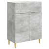 vidaXL Kabalas Betono pilka 66 x 34,5 x 90 cm Apdirbta mediena