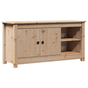vidaXL Televizoriaus spintelė, 103x36,5x52cm, pu&scaron;ies medienos masyvas