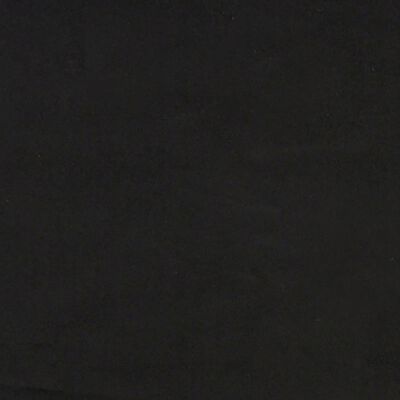 vidaXL Krėslas, juodos spalvos, 60cm, aksomas