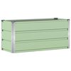 vidaXL Lovelis Žalia 100 x 40 x 45 cm Plienas