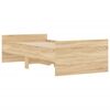 vidaXL Lovos rėmas su stalčiais, sonoma ąžuolo spalvos, 90x200cm