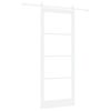 vidaXL Slankios durys ORKDAL Balta 93 x 232 cm