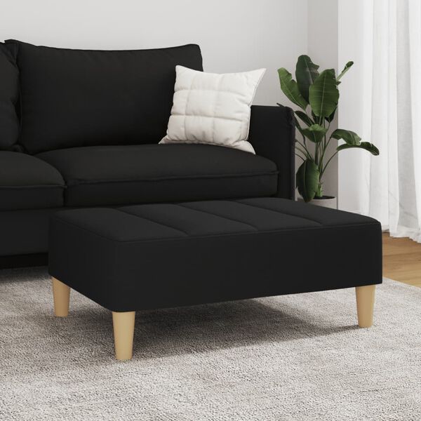 vidaXL Pakoja, juodos spalvos, 77x55x31cm, audinys