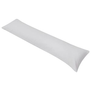 vidaXL &Scaron;oninė pagalvė kūnui, 40x145 cm, pilka