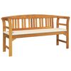vidaXL Rožių suolas Natūralus 157 x 46 x 82,5 cm