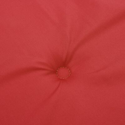 vidaXL Sodo suoliuko pagalvėlė, raudonos spalvos, 180x50x3cm, audinys