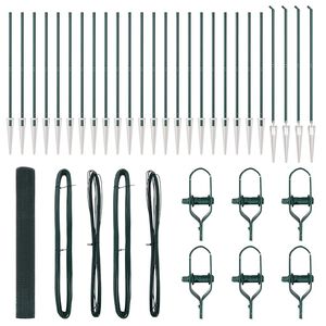 vidaXL Tvorelės stulpas Žalia