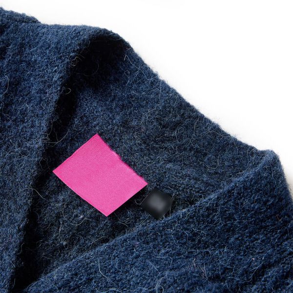 Vaiki&scaron;kas kardiganas, tamsiai mėlynos spalvos, megztas, 104 dydžio