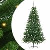 vidaXL Kalėdų eglutė su 150 LED s stovu Žalia 150 cm PE