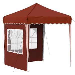 vidaXL Pop-up &scaron;ventinis palapinė 195 x 195 x 245 cm Terakotos