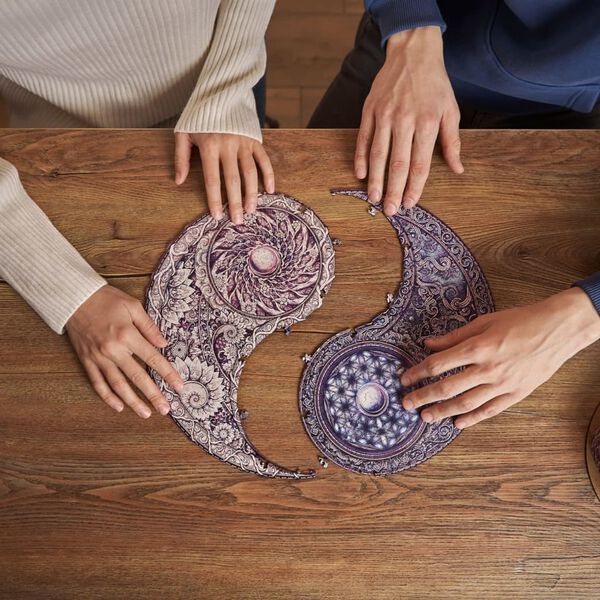 UNIDRAGON Medinė dėlionė Overarching Opposites, 350 detalių, 33x33cm