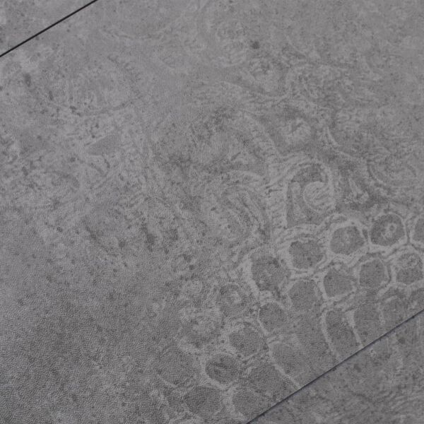 vidaXL Grindų plokštės, betono pilkos, PVC, 5,21m², 2mm