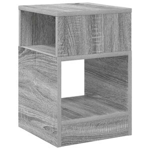 vidaXL Žurnalinis staliukas Pilka Sonoma 30,5 x 30 x 45 cm