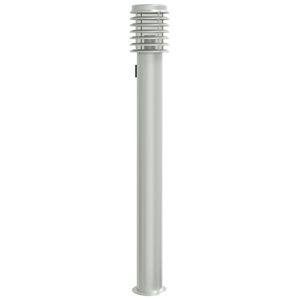 vidaXL Lauko &scaron;viestuvas su i&scaron;vedimu, sidabrinis, 110cm, plienas