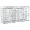 vidaXL Gabioninė pakelta lova 150 x 50 x 80 cm Galvanizuotas plienas