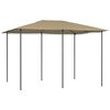 vidaXL Pavėsinė, taupe spalvos, 3x4x2,6m, 160g/m&sup2;