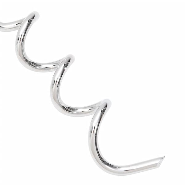 vidaXL Trosas šuns pririšimui su į žemę įsukamu sraigtu, 5m