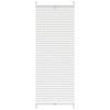 vidaXL Plisuotos Žaliuzės, 60 x 150 cm, Baltos