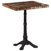 vidaXL Bistro staliukas, 60x60x76cm, perdirbtos medienos masyvas