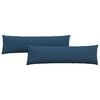 vidaXL Sofa Pagalvės 2 vnt. audinys Mėlyna 145 x 40 cm