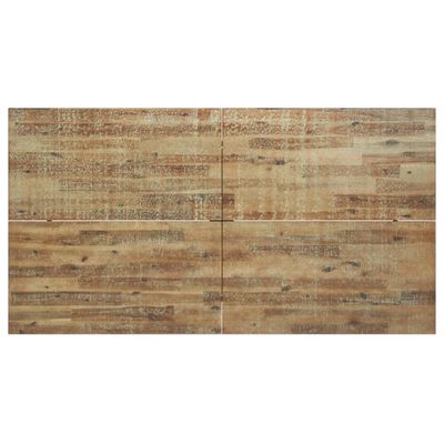 vidaXL Valgomojo stalas, masyvi akacijos mediena, 170x90cm