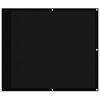vidaXL Balkono pertvara, juoda, 90x800cm, 100% oksfordo poliesteris