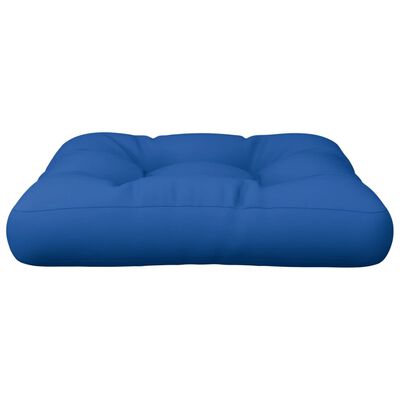 vidaXL Paletės pagalvėlė, karališka mėlyna, 58x58x10cm, audinys