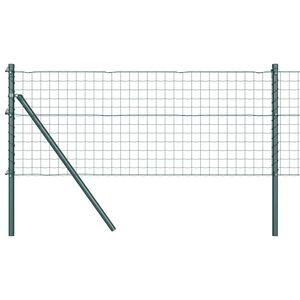 vidaXL Euro tvoros žemės tvirtinimas 10 x 0,6 m PVC dengtas plienas